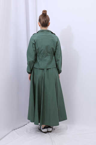 Kloş Paraşüt Etek Takım Zümrüt - 25