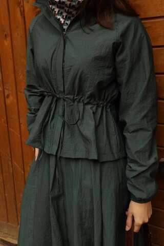 Kloş Paraşüt Etek Takım Zümrüt - 9