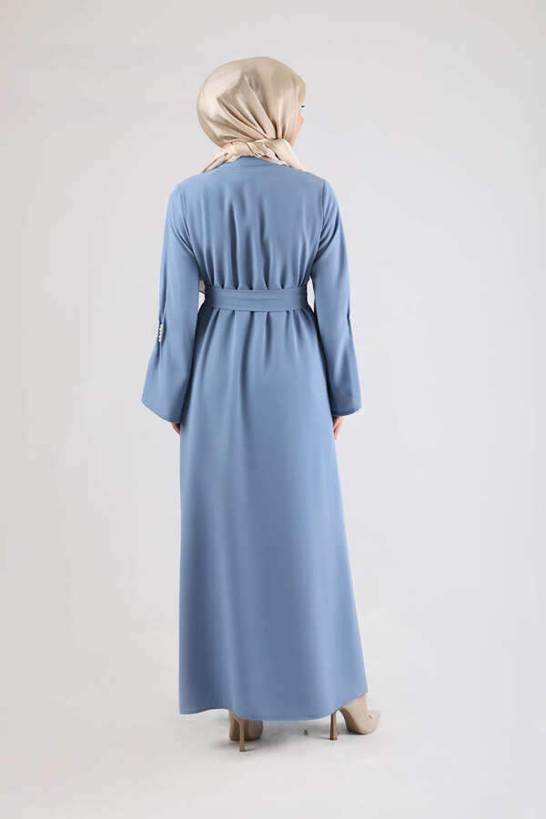 Kolları İncili Ferace Bebe Mavisi - 5