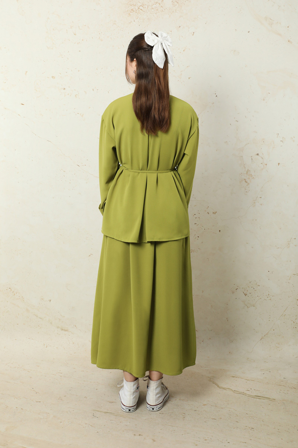 Krep Etek Takım Yağ Yeşili - 7