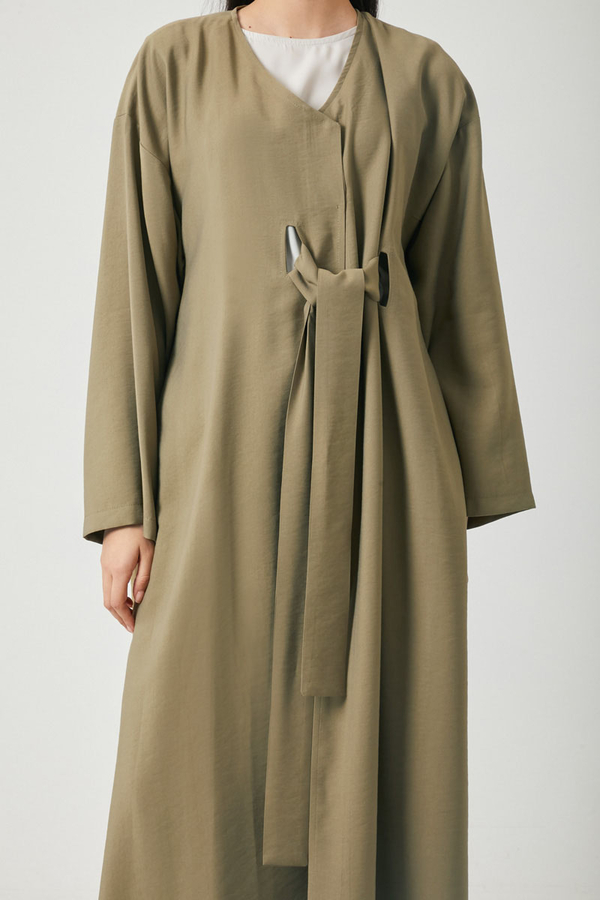 Kruvaze Tensel Takım Haki - 9