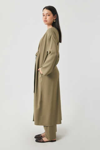 Kruvaze Tensel Takım Haki - 12