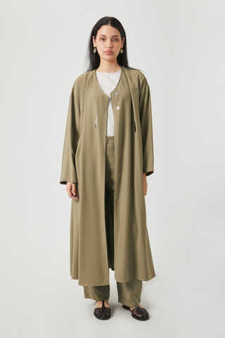 Kruvaze Tensel Takım Haki - 2