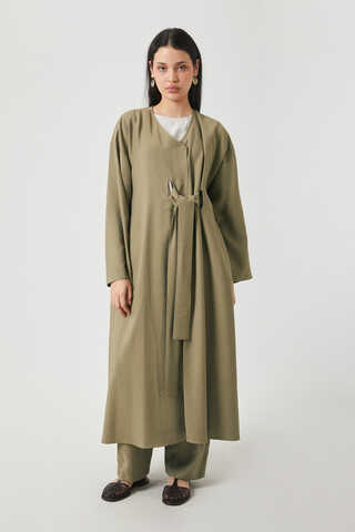 Kruvaze Tensel Takım Haki - 6