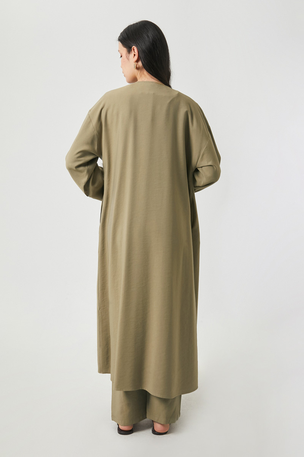 Kruvaze Tensel Takım Haki - 13