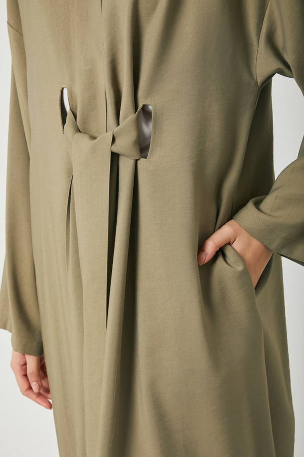 Kruvaze Tensel Takım Haki - 11