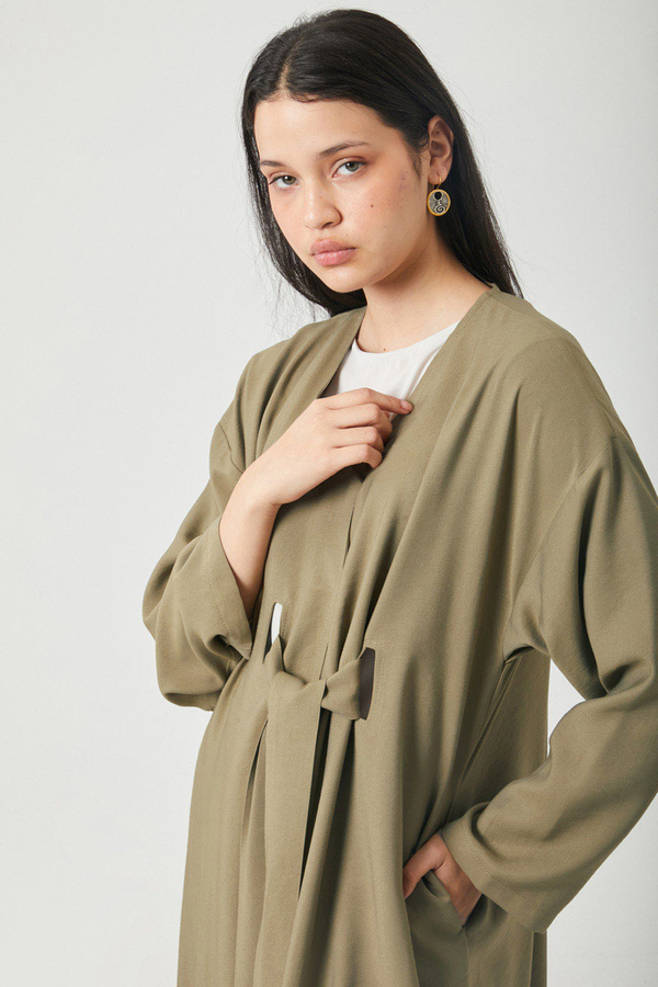 Kruvaze Tensel Takım Haki - 5