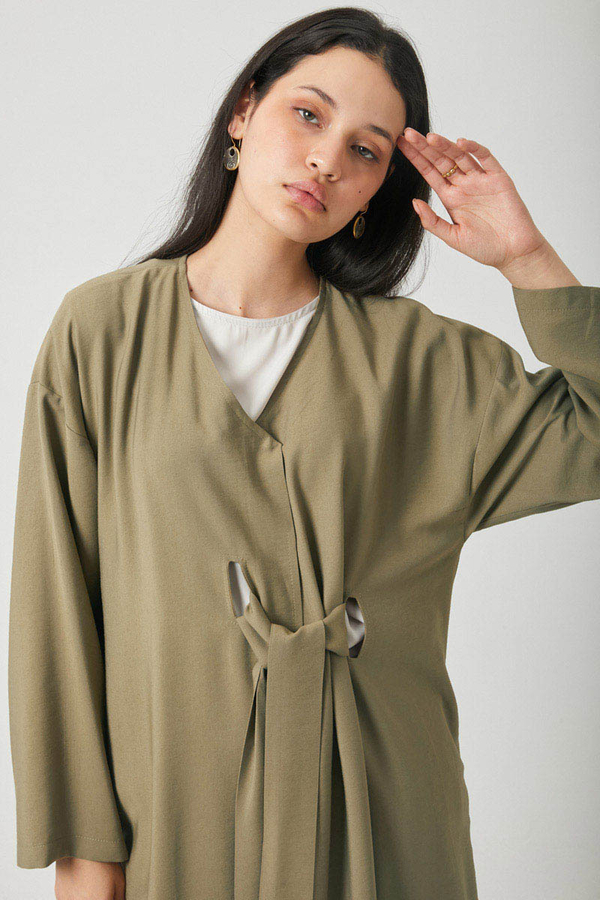 Kruvaze Tensel Takım Haki - 7