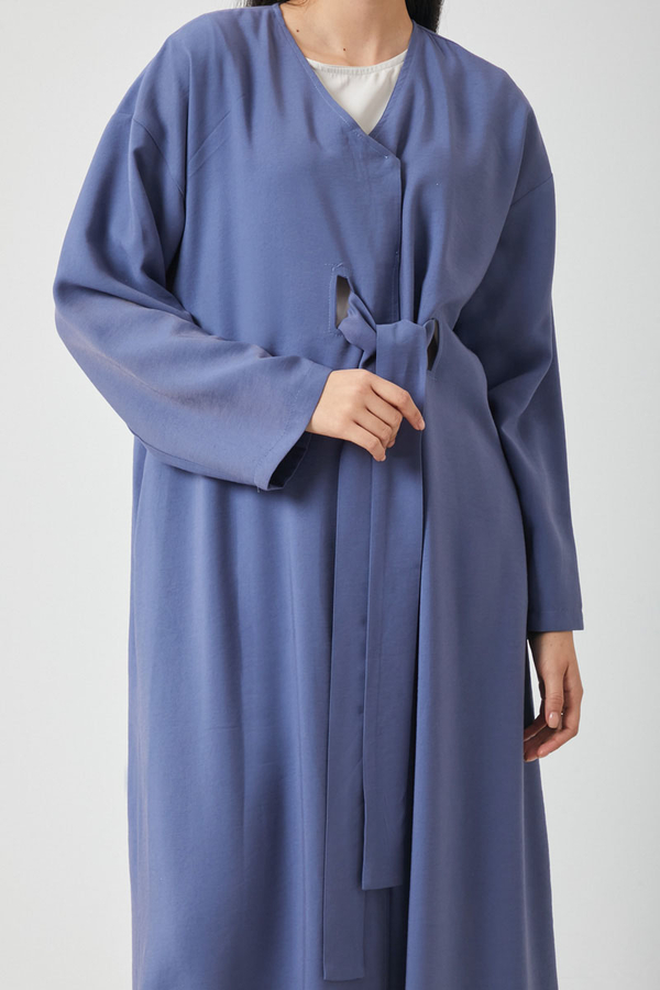 Kruvaze Tensel Takım İndigo - 9