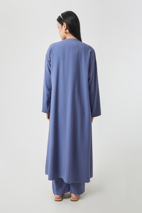 Kruvaze Tensel Takım İndigo - 12