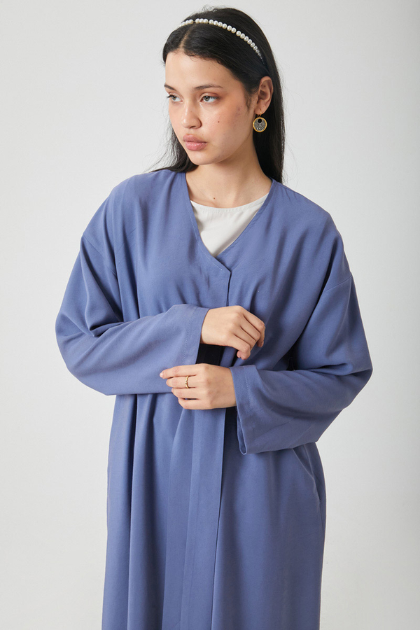 Kruvaze Tensel Takım İndigo - 4