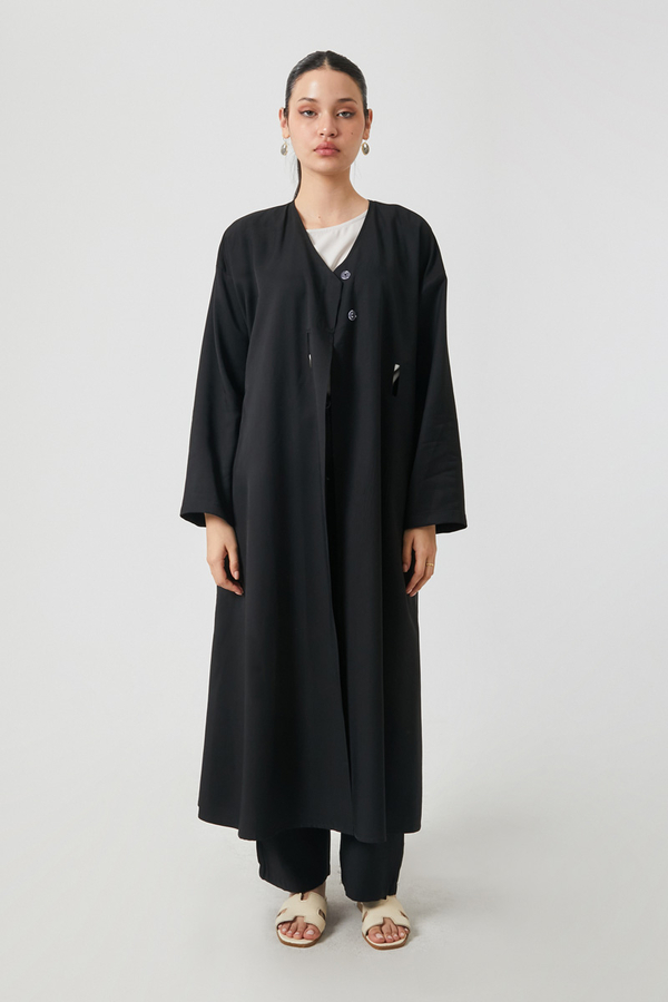 Kruvaze Tensel Takım Siyah - 4