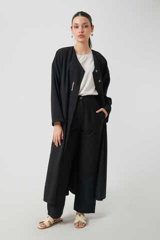 Kruvaze Tensel Takım Siyah - 1