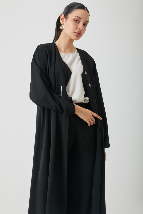 Kruvaze Tensel Takım Siyah - 7