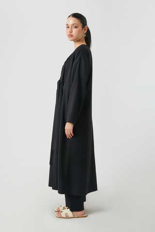 Kruvaze Tensel Takım Siyah - 12