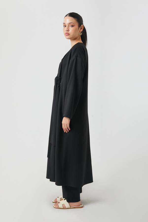 Kruvaze Tensel Takım Siyah - 12