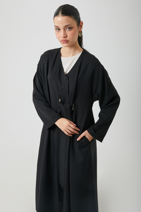 Kruvaze Tensel Takım Siyah - 5