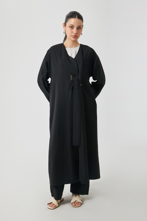 Kruvaze Tensel Takım Siyah - 10