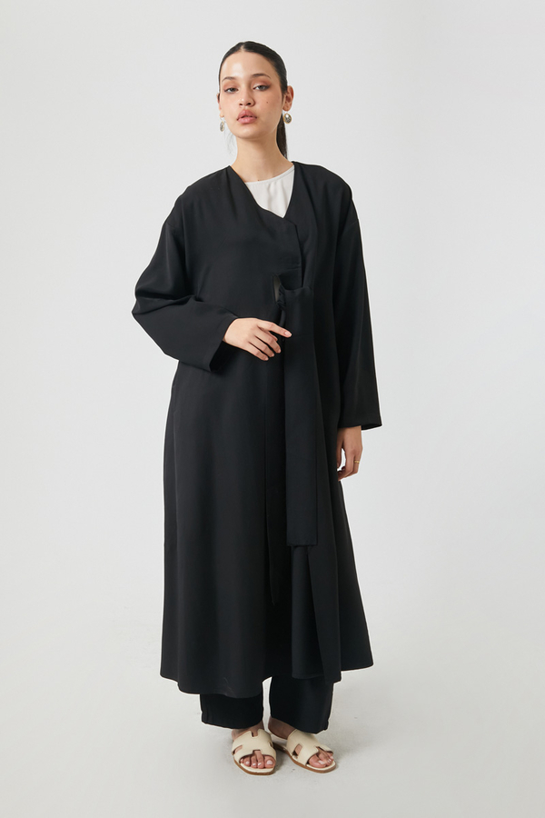 Kruvaze Tensel Takım Siyah - 11