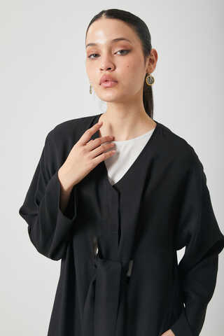 Kruvaze Tensel Takım Siyah - 2