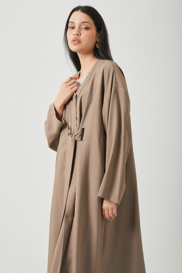 Kruvaze Tensel Takım Vizon - 9