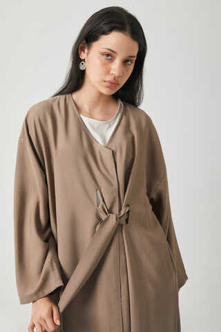 Kruvaze Tensel Takım Vizon - 15