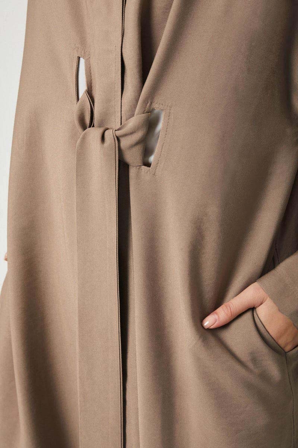 Kruvaze Tensel Takım Vizon - 13