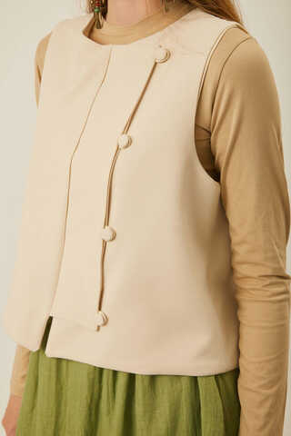 Kruvaze Yelek Taş - 3