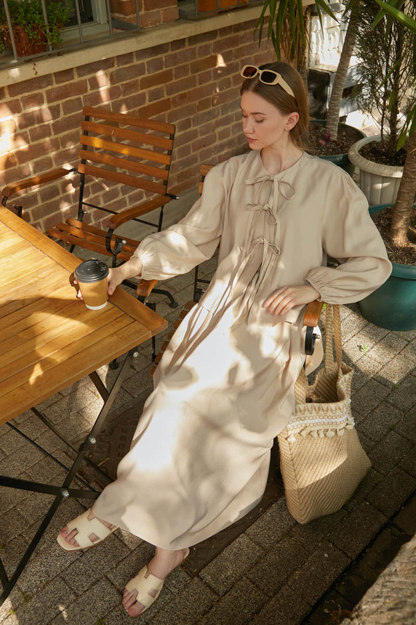 Kurdele Detaylı Etek Takım Taş - 1