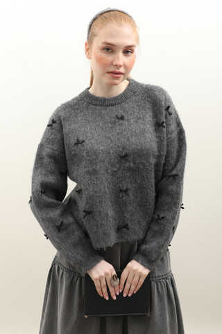 Kurdeleli Kazak Antrasit - 1