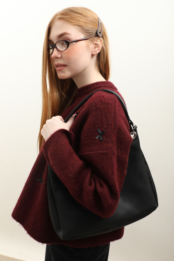 Kurdeleli Kazak Bordo - 2