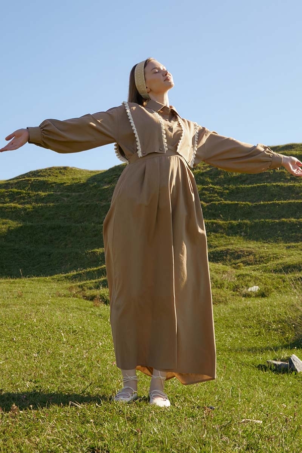 Lace Pinafore Vizon - 4