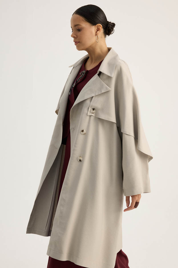 Laçin Trençkot Taş - 5