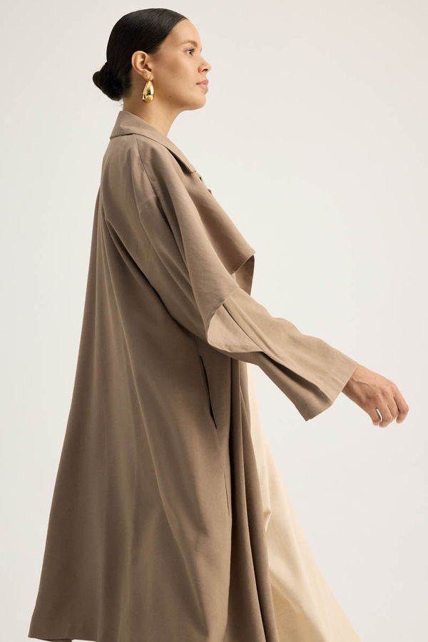 Laçin Trençkot Vizon - 15