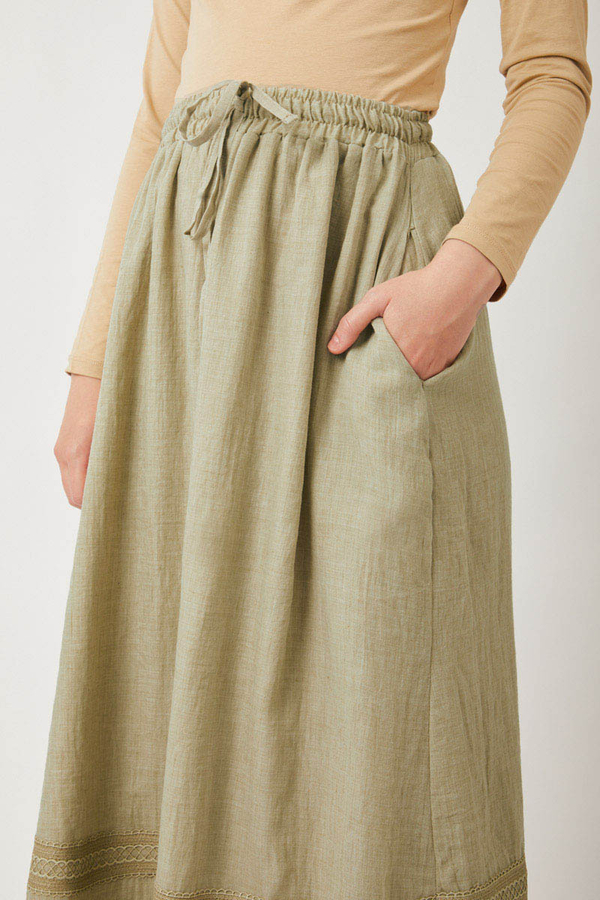 Lara Dantelli Etek Taş - 20