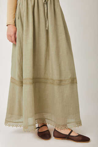 Lara Dantelli Etek Taş - 19