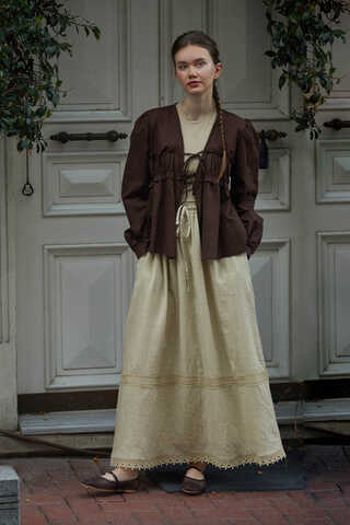 Lara Dantelli Etek Taş - 3