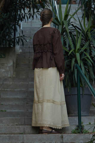 Lara Dantelli Etek Taş - 12