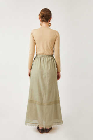 Lara Dantelli Etek Taş - 21