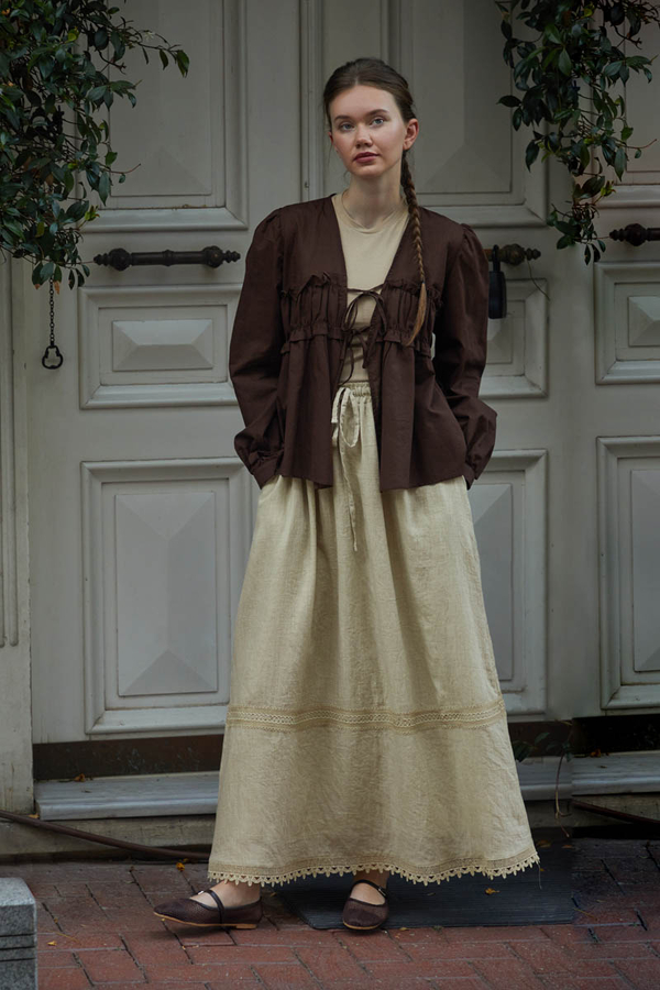 Lara Dantelli Etek Taş - 3