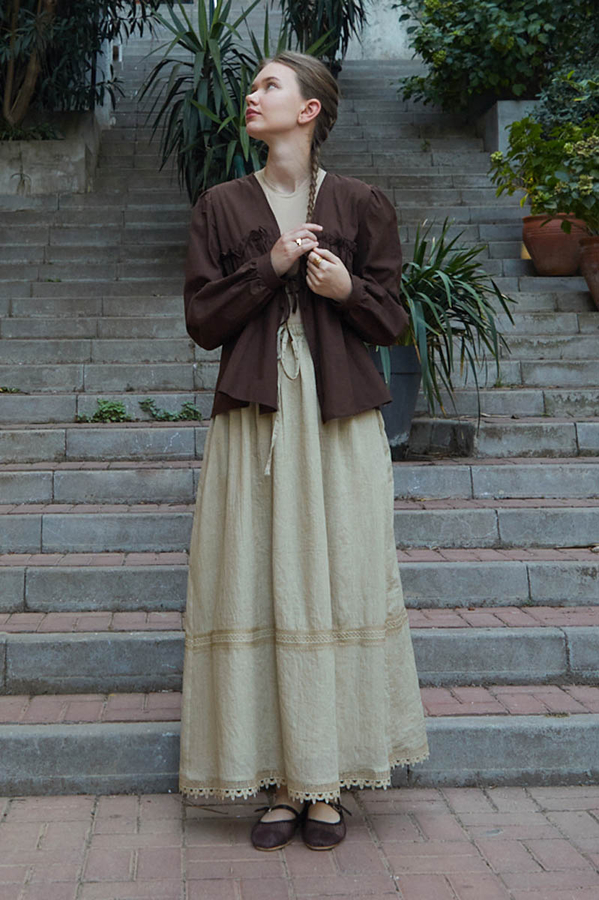 Lara Dantelli Etek Taş - 7