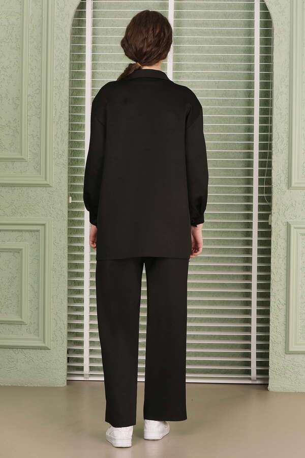 Lara Jacket Pants Suit Black - 4