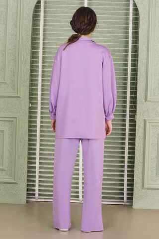 Lara Jacket Pants Suit Lilac - 5