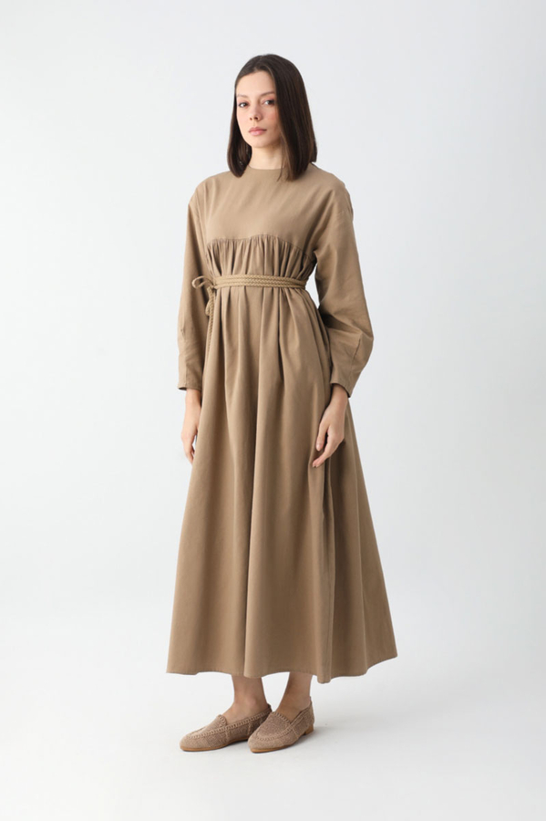 Laren Elbise Camel - 8