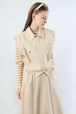 Lastikli Yelek Etek Takım Taş - 3