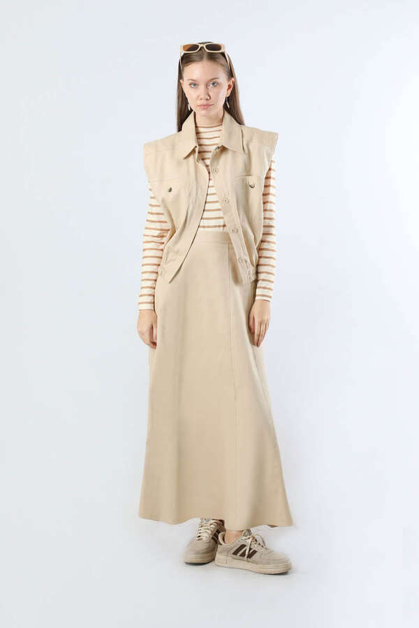 Lastikli Yelek Etek Takım Taş - 4