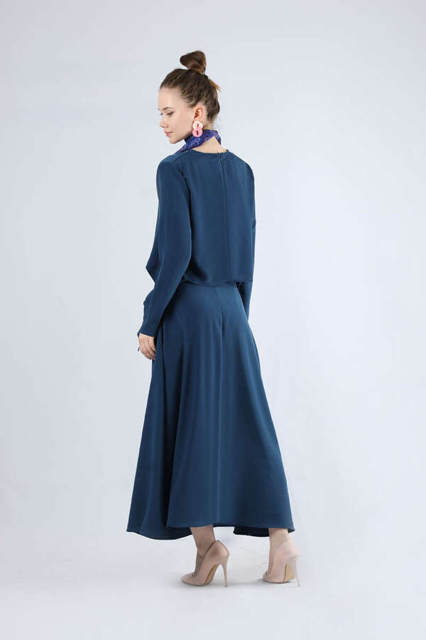 Lavin Etekli Takım Saks Mavisi - 4