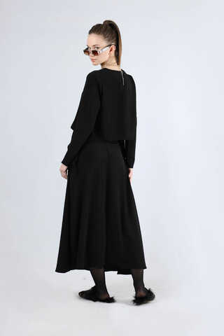 Lavin Skirt Suit Black - 5