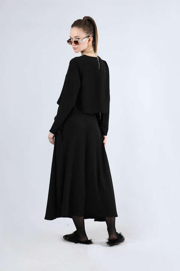 Lavin Skirt Suit Black - 5