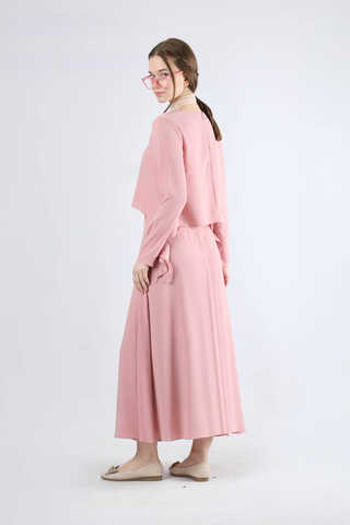 Lavin Skirt Suit Powder Pink - 4